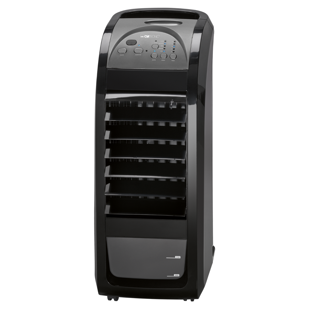 Мобільний кондиціонер Clatronic LK 3742 з пультом чорний