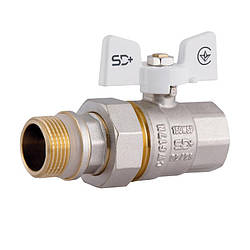 SD Кран Американка з антипротічкою 3/4 PN40 конус SD900NW20PN40