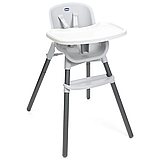 Стільчик для годування Chicco Polly Zest, light grey, фото 6