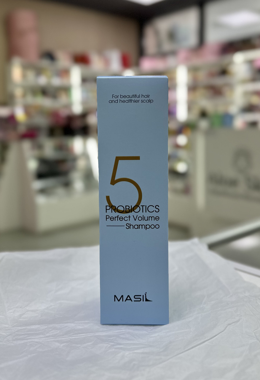 Шампунь з пробіотиками для ідеального об'єму волосся Masil 5 Probiotics Perfect Volume Shampoo 300мл