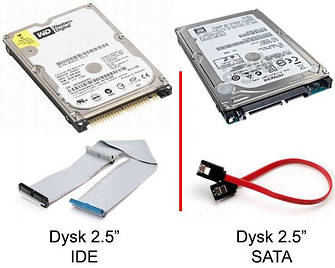 Жорсткі диски (HDD) для Ноутбуків 2,5"