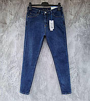Жіночі стрейчеві джинси скіні, 33р., орієнтов. до 50р., див.заміри в описі