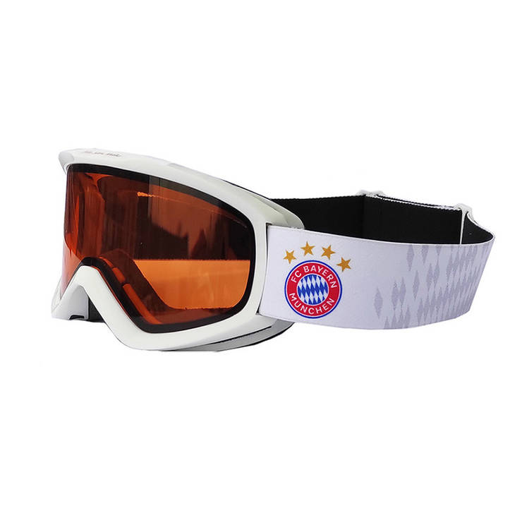 Маска гірськолижна джуніор FC Bayern Cat.S1 UV 400 White, фото 1