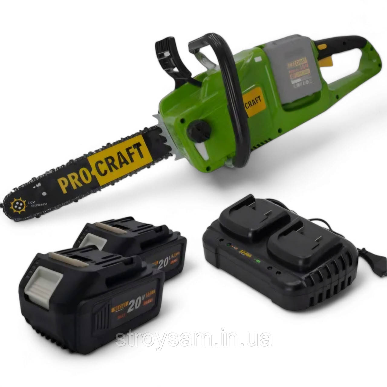 Акумуляторна пила, акумуляторна ланцюгова пила, пила на акумуляторі Procraft PCA40/2, фото 1