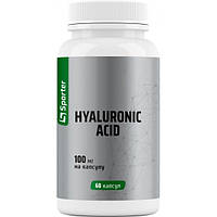Гіалуронова кислота кислота Sporter Hyaluronic acid 100 мг - 60 капс