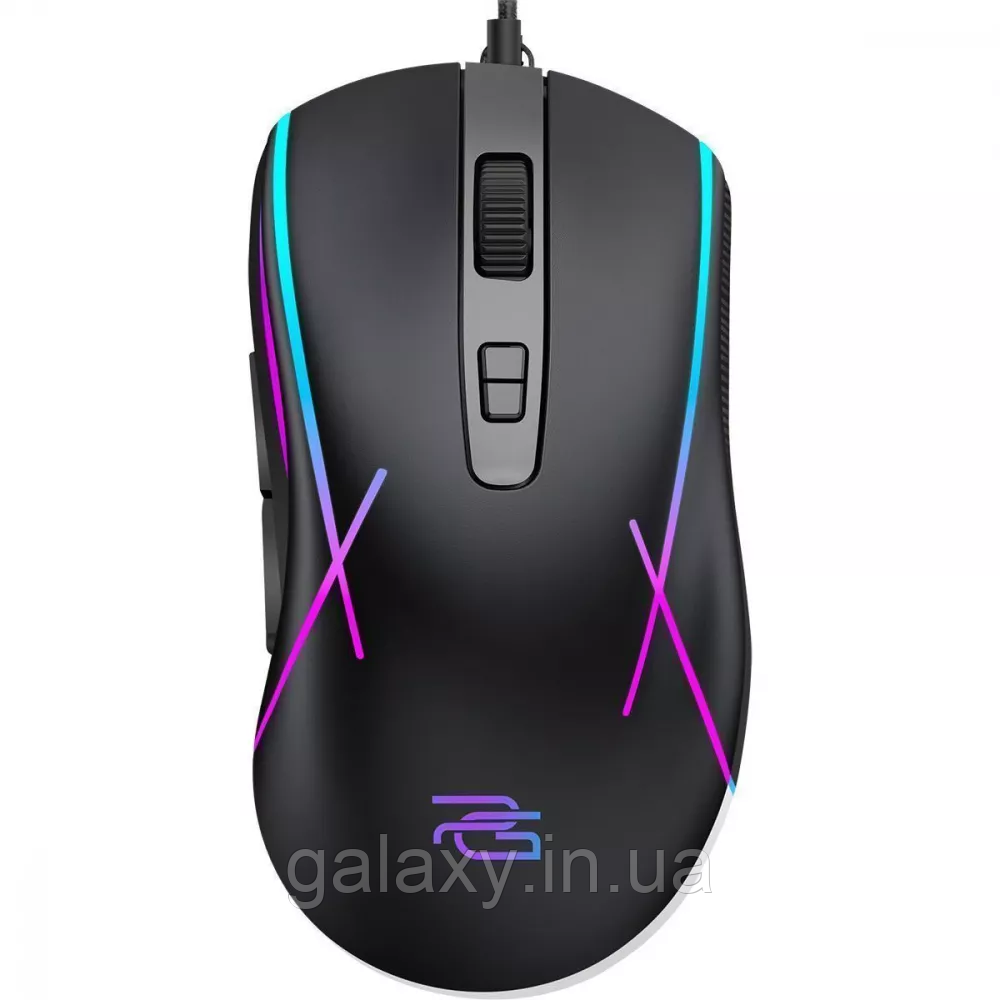 Миша ігрова Proove дротова для ПК ноутбука з підсвічуванням RGB Gaming Defiant Black, фото 1