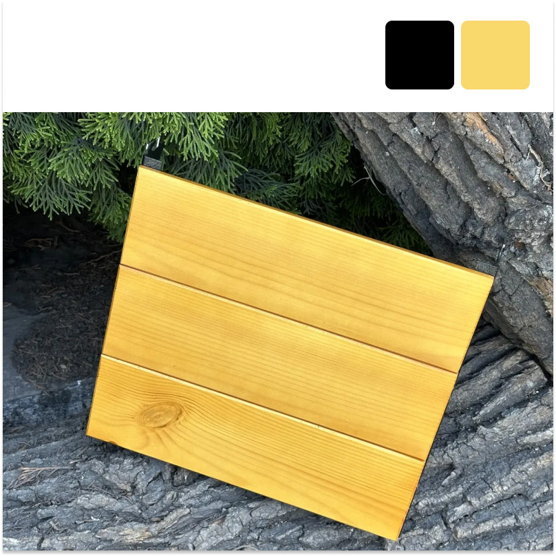 Полиця-стілка бічна для мангалів на 15-20 шампурів з дровницею розбірною B_2338 Світло- дерево, фото 1