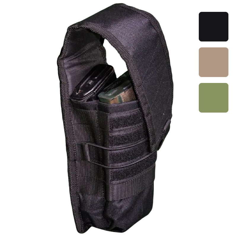 Підсумок Kirasa подвійний закритого типу для патронів АК кордура B_2442, фото 1