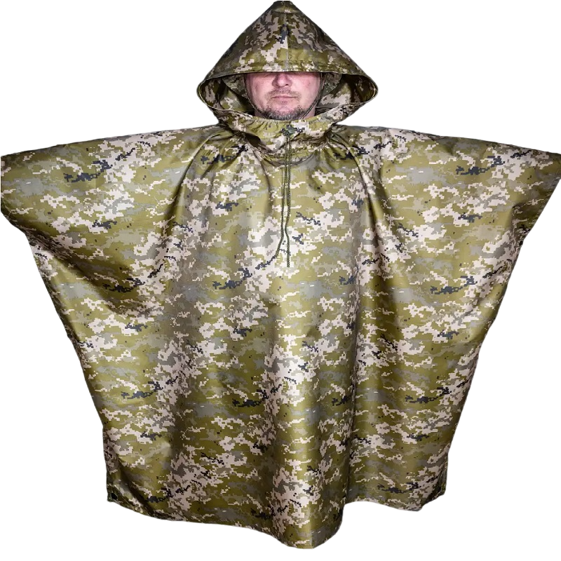 Пончо тактичний Kirasa KI480 плащ-намет B_2444, фото 1