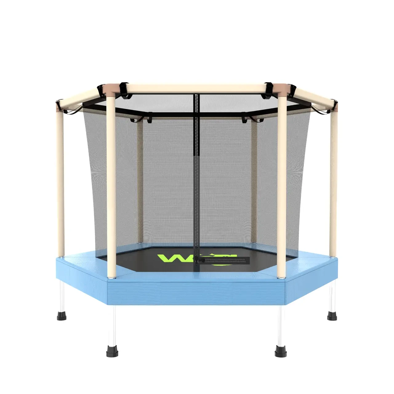 Батут дитячий манеж 173 см WCG Hexi M шестигранний манеж з внутрішньою захисною сіткою для дітей B_2444, фото 1