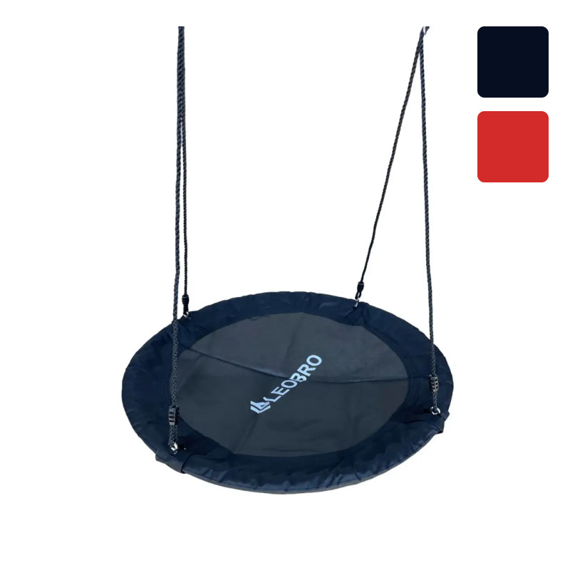 Гойдалка підвісна 100 см гніздо LEOBRO садова для дітей B_2452, фото 1