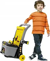 Набір інструментів ігровий дитячий b22c2 TOOLS для майстерні валіза + візок тачка B_2454