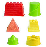 Кінетичний пісок Kruzzel 22712 + пісочниця + формочки Набір для творчості B_2458, фото 5