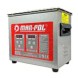 Ультразвукова ванна мийка Mar-Pol M90074 3.2 л очищувач B_2463, фото 3