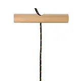 Санки дерев'яні дитячі Kruzzel 25217 зі спинкою для дітей B_2466, фото 5