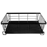 Дворівнева сушарка для посуду Ruhhy 19163 B_2467, фото 8