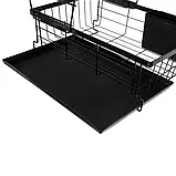 Дворівнева сушарка для посуду Ruhhy 19163 B_2467, фото 10