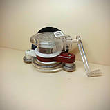 Закаточна машинка для консервації "Закатай-ка вічна МЗП-16.002" вертикальна з двома роликами, напівавтомат B_24857, фото 2