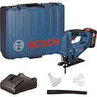 Акумуляторний лобзик Bosch Professional GST 183-LI з акб GBA 18V 4 Ah і з/у GAL 18V-20, у кейсі