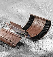 З"єднання муфта ринви з пряжкою водостічної системи Budmat Flamingo 125/90