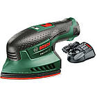 Мультишліфмашина акумуляторна Bosch EasySander 12 з 1 акб PBA 12 V 2,5 Ah O-B, з/у AL 1115 CV і 3