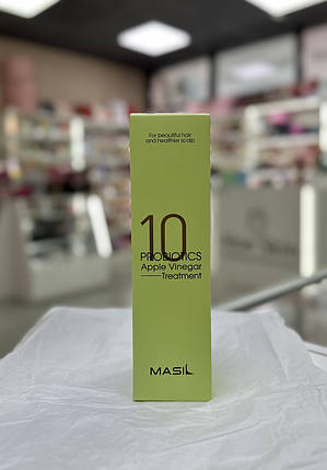 Бальзам для волосся проти лупи з яблучним оцтом Masil 10 Probiotics Apple Treatment 300ml, фото 1