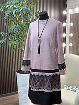 Елегантна жіноча сукня, тканина "Вовна" 48, 50, 52 розмір 48, фото 2