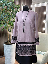 Елегантна жіноча сукня, тканина "Вовна" 48, 50, 52 розмір 48, фото 4