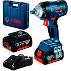 Гайковерт ударний акумуляторний Bosch Professional GDS 18V-400 з 2 акб GBA 18V 5 Ah, з/у GAL 18V-40 в