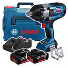 Акумуляторний ударний гайковерт Bosch GDS 18V-1050 H Professional у L-Boxx з 2 акб GBA 5.0 А·год і з/у GAL 18V-40