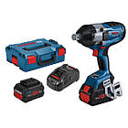 Акумуляторний ударний гайковерт Bosch Professional GDS 18V-1050 H в L-Boxx з 2 акб ProCore 18 V 8.0 А·год і з/у