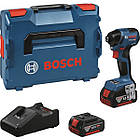 Акумуляторний ударний гайковерт Bosch Professional GDR 18V-220 C з 2 акб GBA 18 V 5 Ah, з/у GAL 18V-40 і