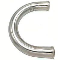 Кут гнутий тосольний 40 мм під кутом 180° з нержавіючої сталі