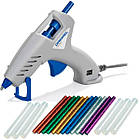 Клейовий пістолет Dremel Glue Gun 930 із 6 стрижнями та 12 кольоровими стрижнями