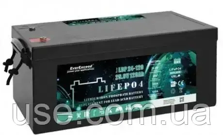 Акумулятор EverExceed lifepo4 24V, 120Ah, ампер годин, літій залізо фосфатний акб для дбж