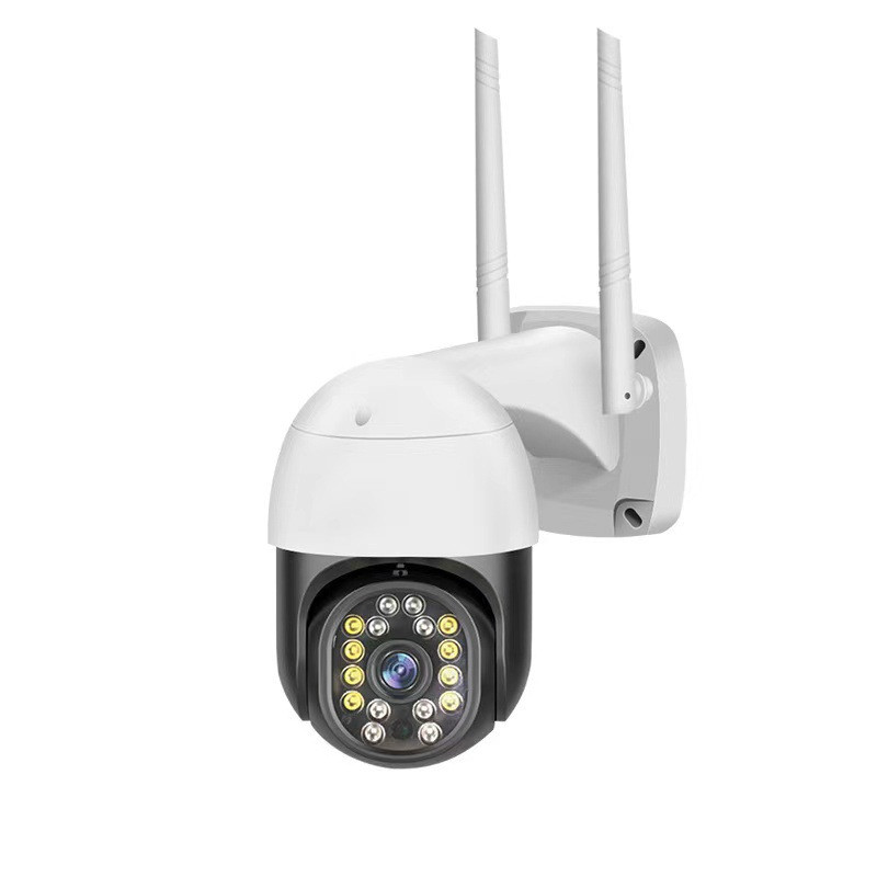 Камера відеоспостереження зовнішня C18 Tuya app Wi-Fi IP 3.0MP з нічним баченням і поворотним механізмом