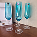 Набір келихів для шампанського Bohemia Strix бірюзовий 200 мл - 4шт b1SF73-72W65/200, фото 5