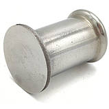 Заглушка 18 мм тосольна з нержавіючої сталі, фото 2