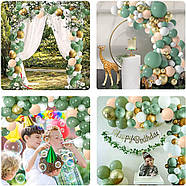 Набір Повітряних куль 117 штук для фотозони TZ-PD0019 Фотозона - арка для свята, фото 6