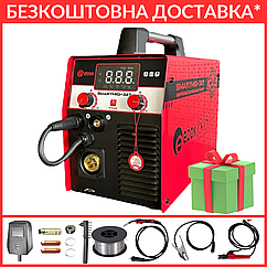 Зварювальний напівавтомат Edon SmartMIG-327 + MMA (Єврорукав, 20-327 А, MIG/MAG 0.8-1.2 мм, MMA 1.6-4.0 мм, Гарантія 3 роки)