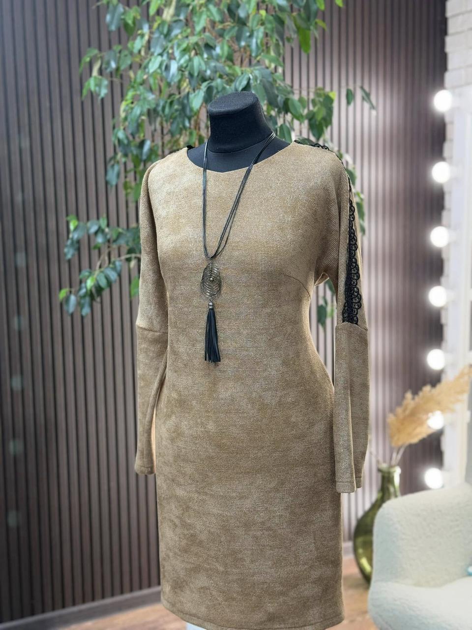 Елегантна жіноча сукня, тканина "Трикотаж" розмір 48