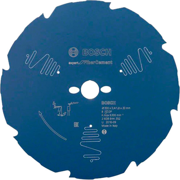 Пиляльний диск Bosch Expert for Fiber Cement 300x2,4/1,8x30 мм-8 T