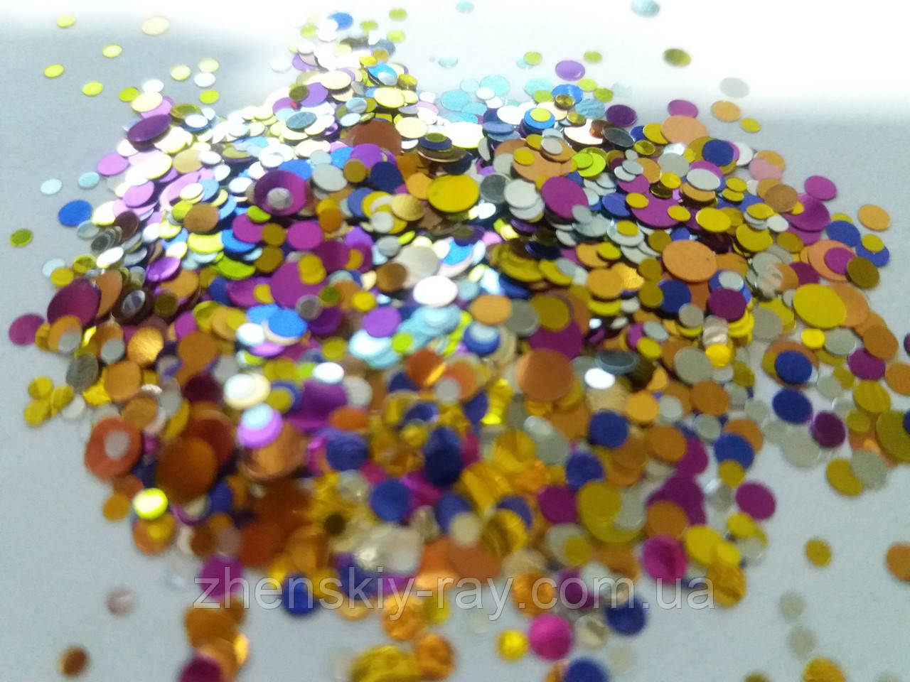 Конфеті для дизайну нігтів "С"