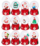 Сувенір снігова куля світиться 7 см., фото 5