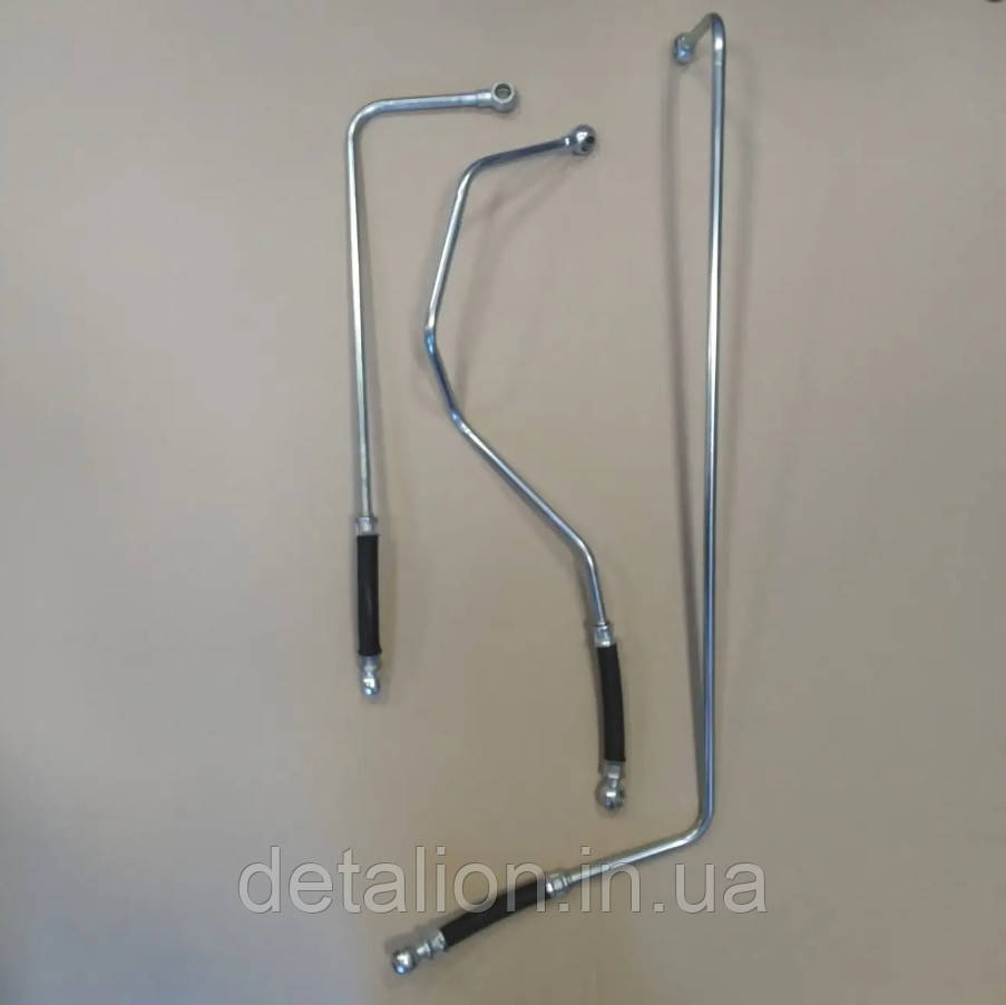 Трубка паливна КАМАЗ низького тиску в МБ. (к-т 3 шт.) (740.1104422/26/84) 740-1104422/26/84, фото 1