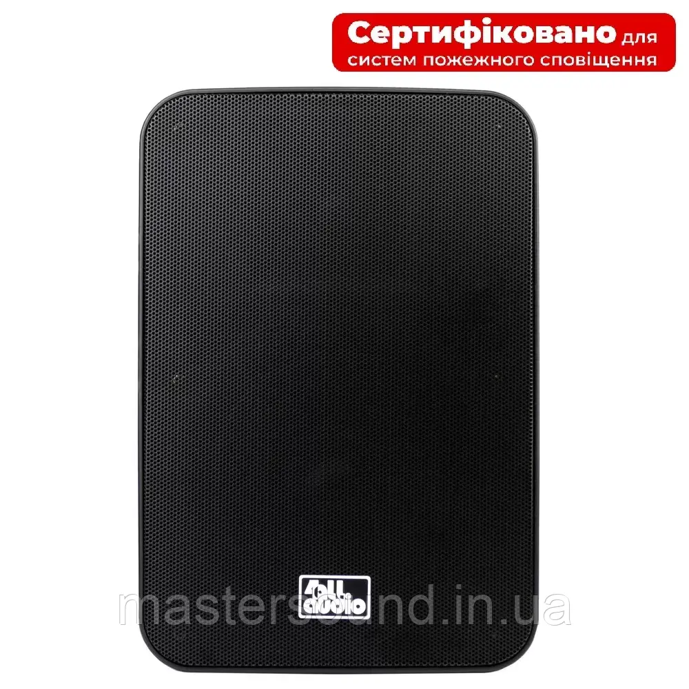 Настінна акустика 4All Audio WALL 530 IP55 Black, фото 1