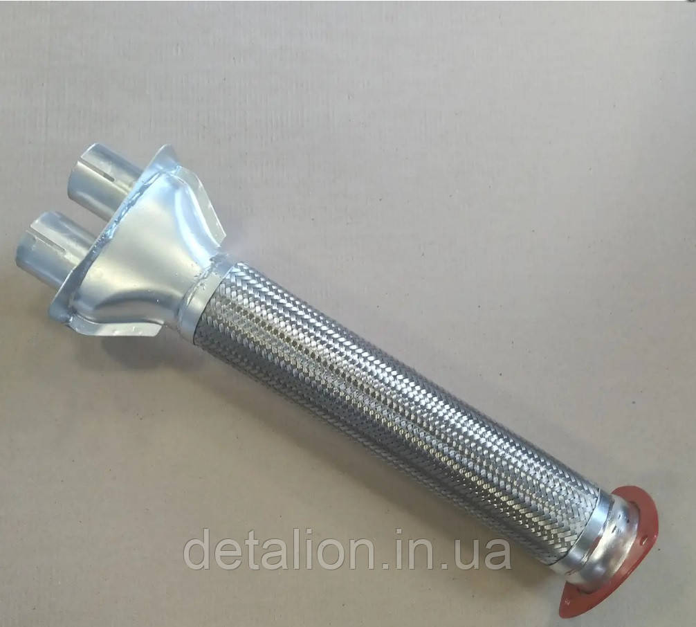 Металорукав КАМАЗ (посилений) гофра з трійником в обплетенні (нержавійка) 5320-1203012, фото 1