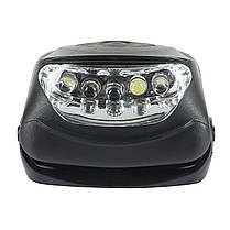 M-Tac ліхтар налобний 4+1 LED Black, фото 6