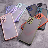Чохол матовий для Samsung Galaxy A72 - Goospery Matte Case, Чорний (Камера закрита), фото 5