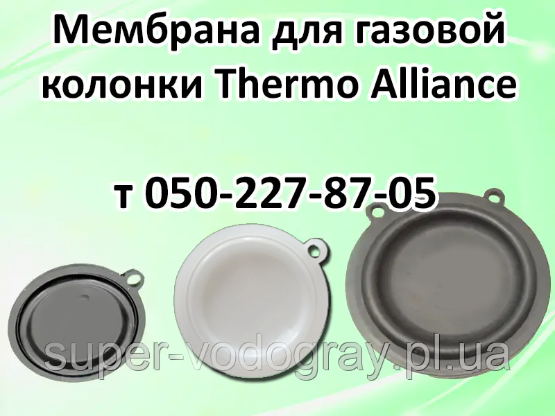 Мембрана для газової колонки Thermo Alliance 6, 8, 10, 12 л, фото 1